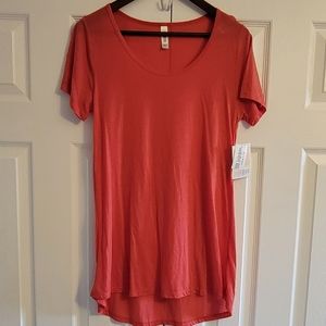 LuLaRoe Classic T XS Coral, NWT!